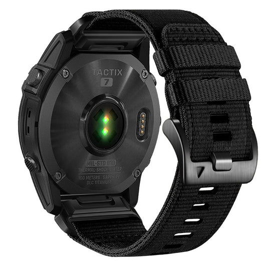 Cinta Techsuit W070 para Garmin Watch Fenix Series, 26mm, Preta