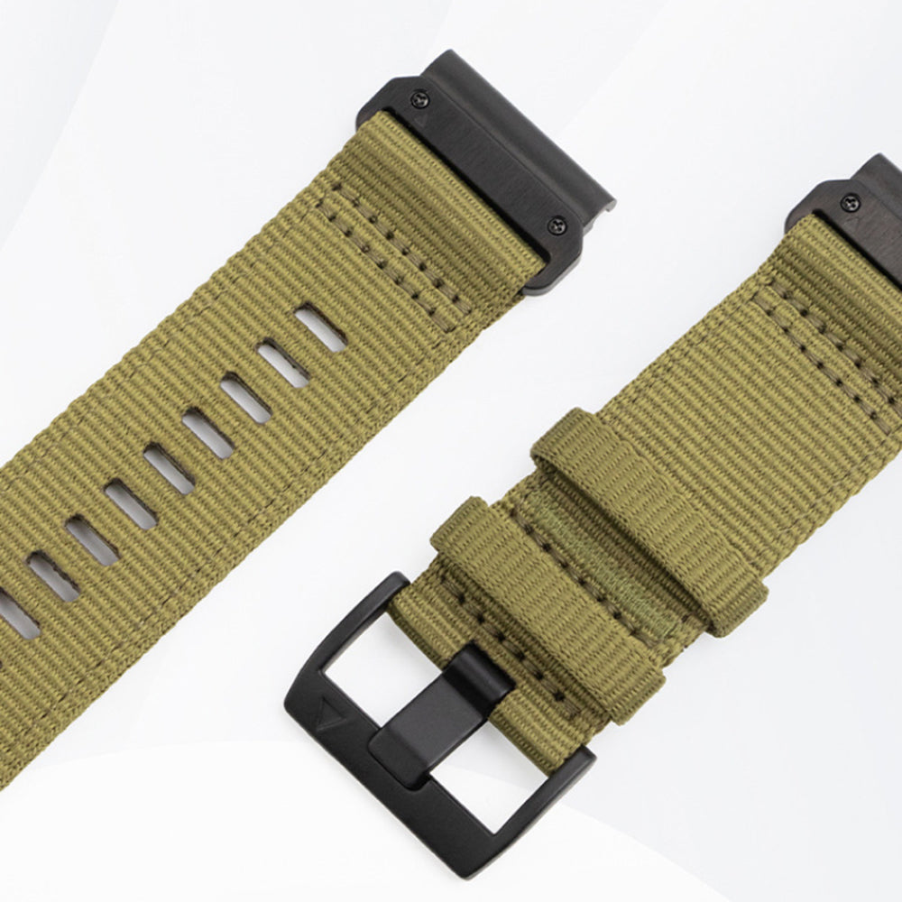 Techsuit W070 Strap for Garmin Watch Fenix Series, 26mm, Green