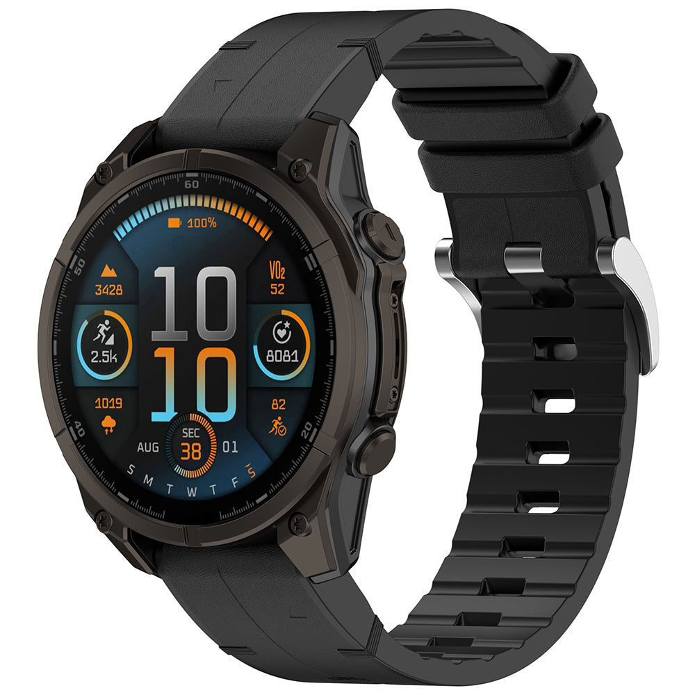 Cinta Techsuit W071 para Garmin Instinct / Approach / Fenix Watch Series, 20mm, Preta