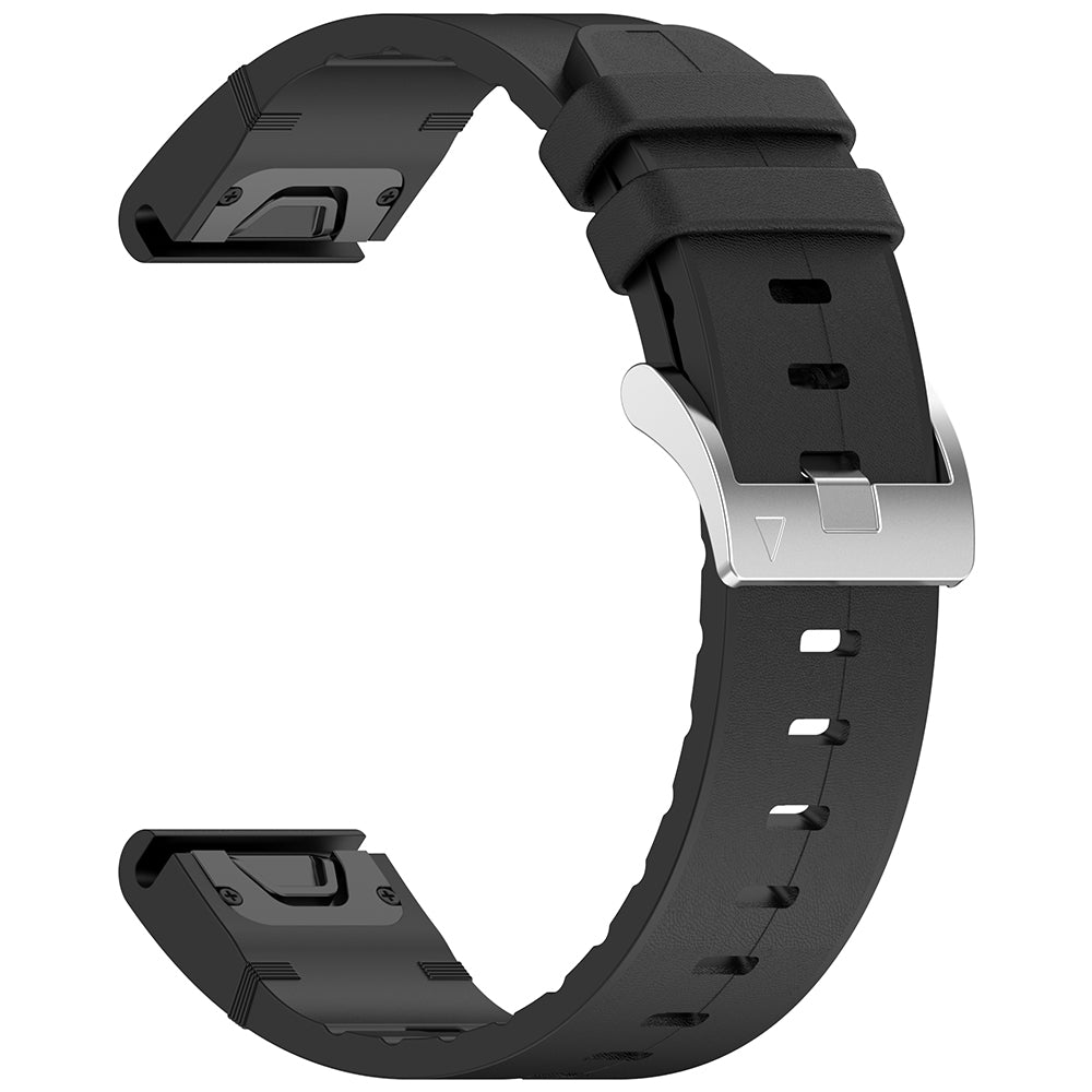 Cinta Techsuit W071 para Garmin Instinct / Approach / Fenix Watch Series, 20mm, Preta