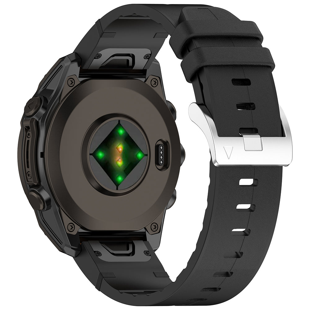 Cinta Techsuit W071 para Garmin Instinct / Approach / Fenix Watch Series, 20mm, Preta