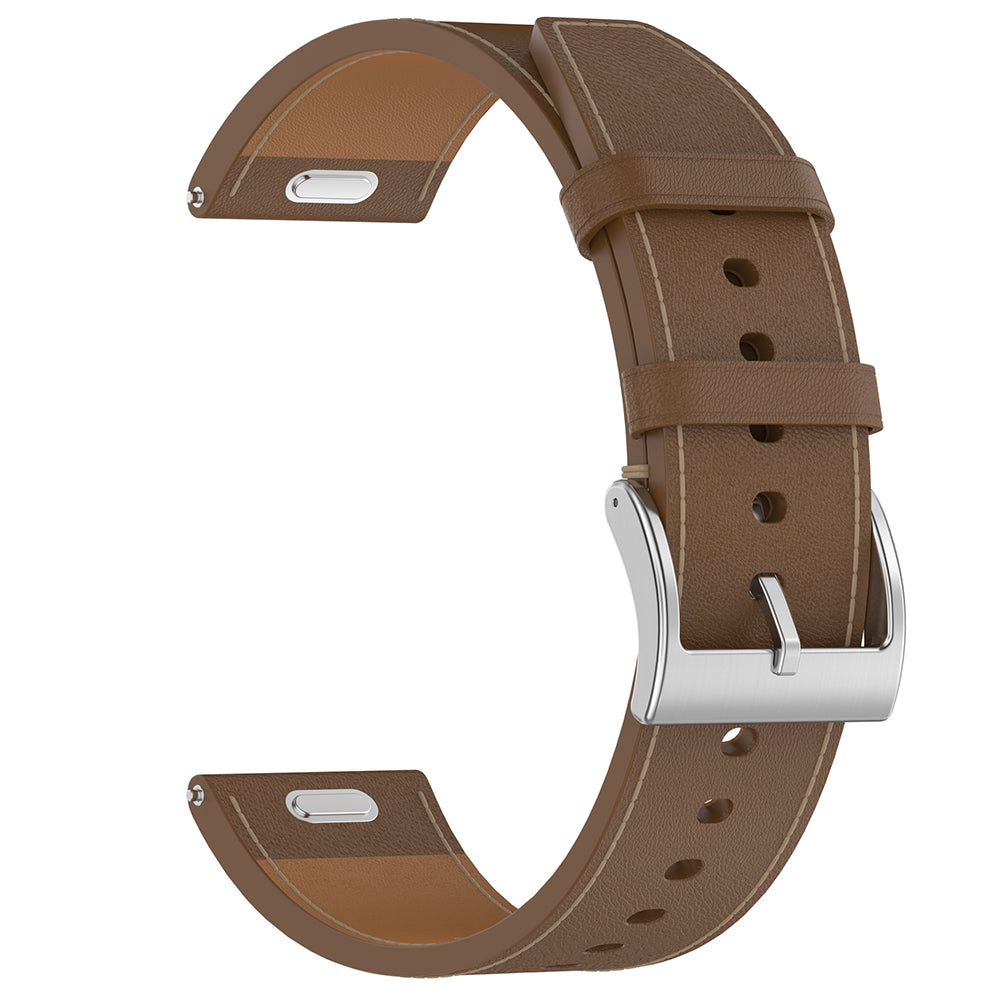 Techsuit W073 Strap for Samsung Galaxy Watch / Huawei Watch Series, 22mm, Brown