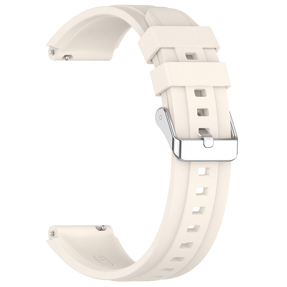 Pulseira Techsuit W075 para Huawei Watch / Garmin Watch Series, 18mm, Bege
