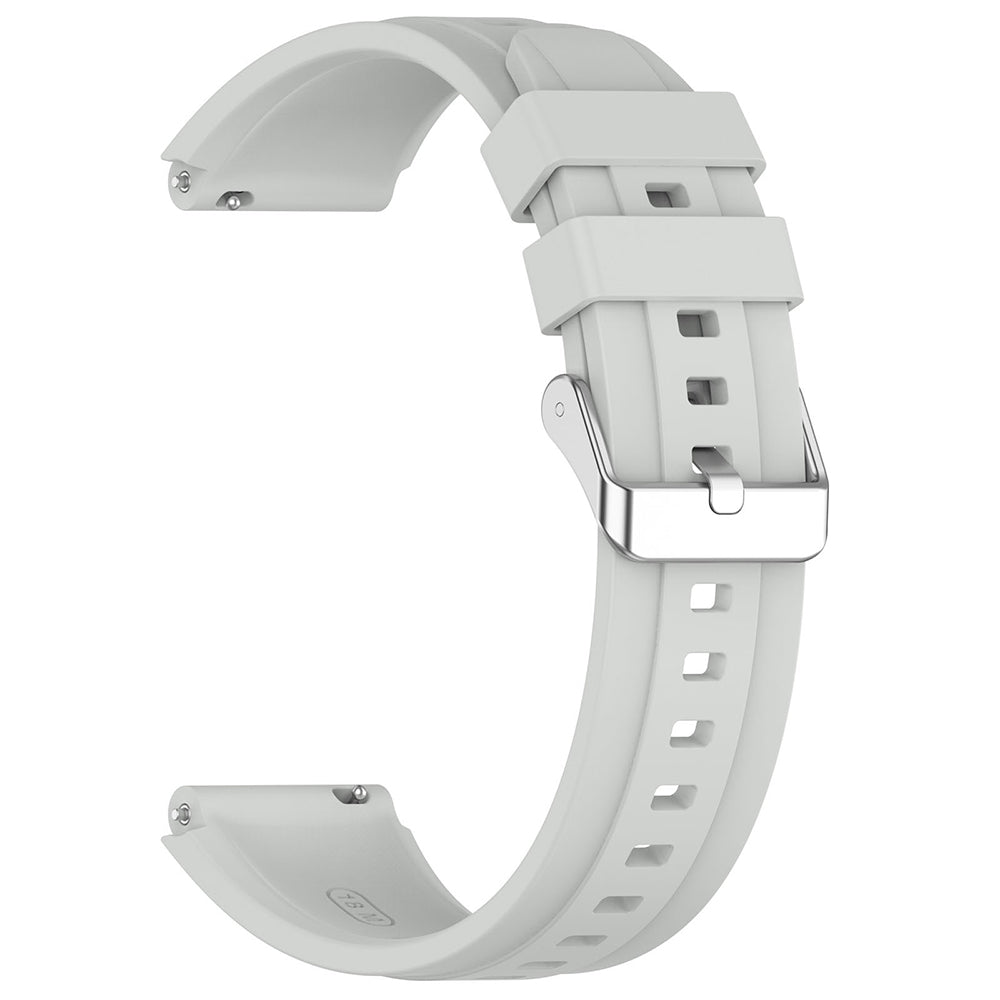 Correia Techsuit W075 para Huawei Watch / Garmin Watch Series, 18mm, Cinza