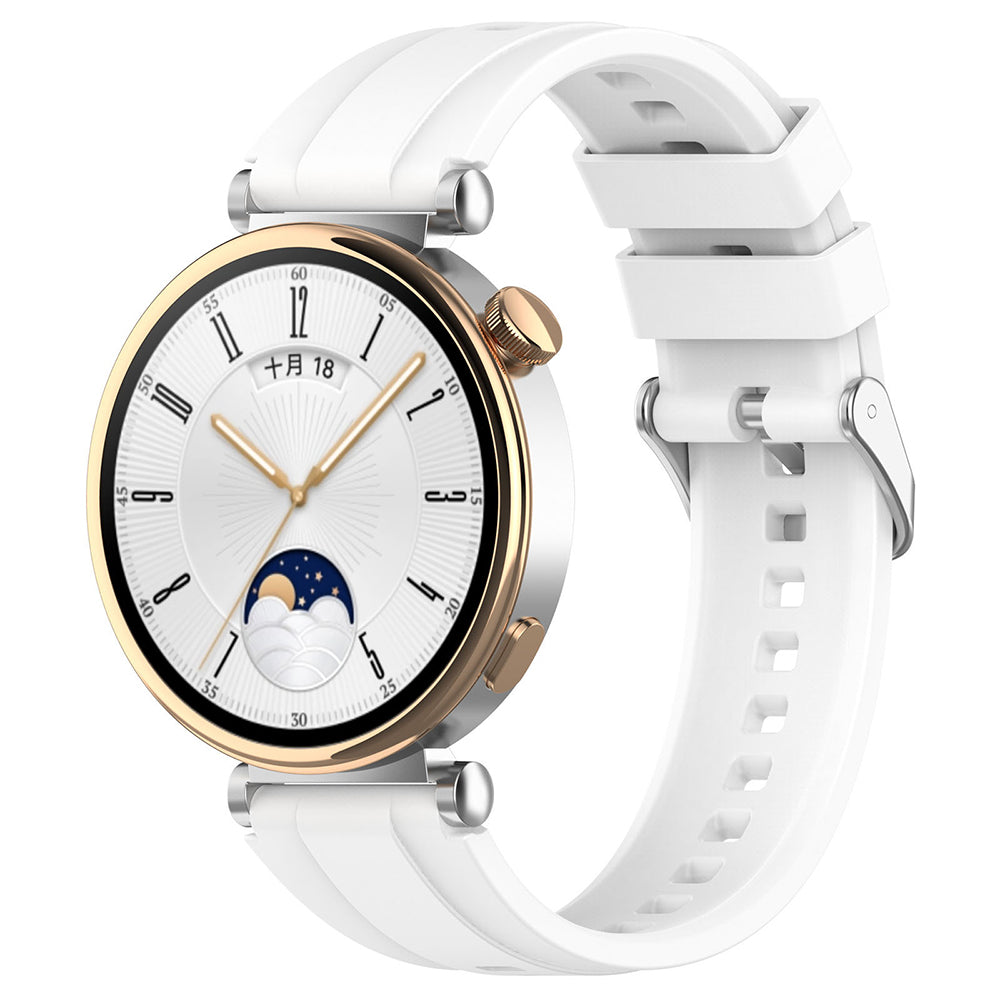 Correia Techsuit W075 para Huawei Watch / Garmin Watch Series, Branca