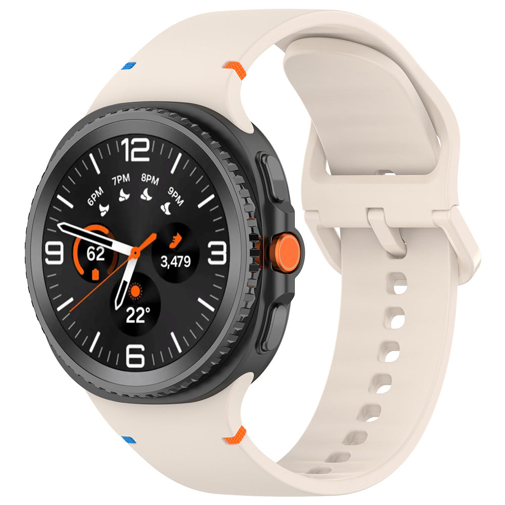 Pulseira Techsuit W079 para Samsung Galaxy Watch9 / Watch8 / Série Watch8 Classic, Bege