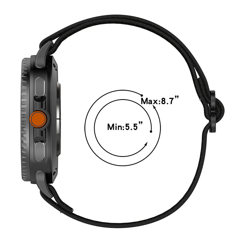 Pulseira Techsuit W080 para Samsung Galaxy Watch8 / Série Watch8 Classic, Azul Marinho