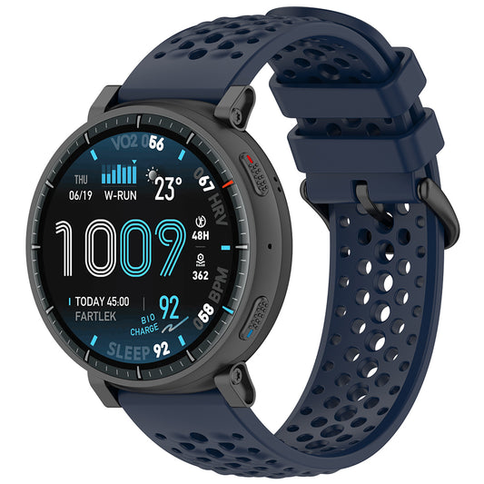 Curea Techsuit W083 para Amazfit Watch / Samsung Watch Series, 22mm, Azul-marinho