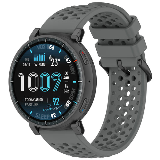 Curea Techsuit W083 para Amazfit Watch / Samsung Watch Series, 22mm, Cinzento