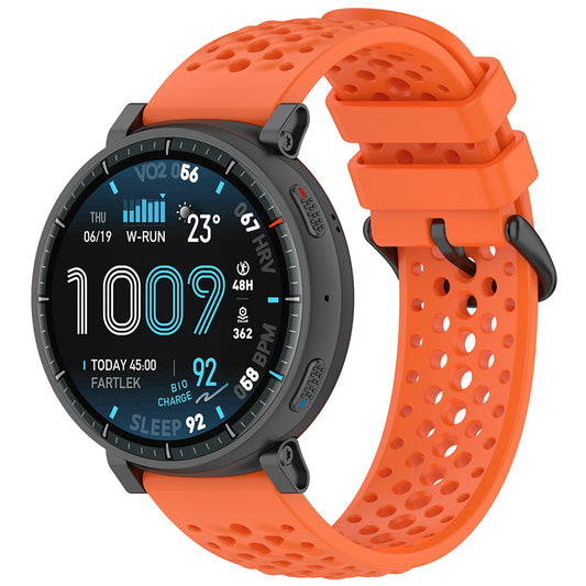 Curea Techsuit W083 para Amazfit Watch / Samsung Watch Series, 22mm, Laranja