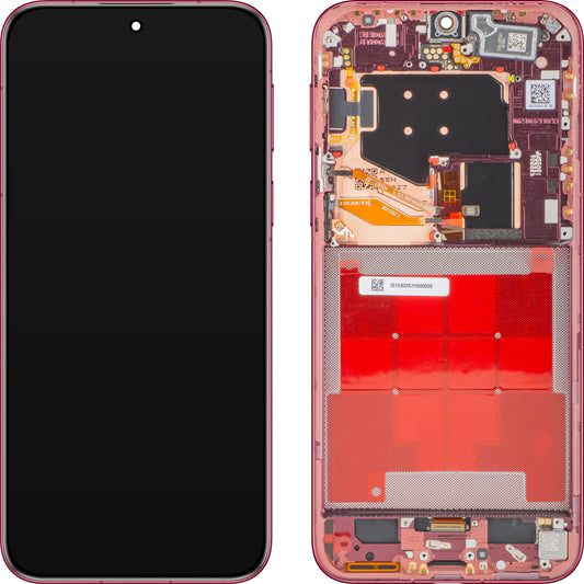 Display com Touchscreen Huawei Pura 80 Pro, com Moldura, Vermelho (Glazed Red), Service Pack 02357EFE