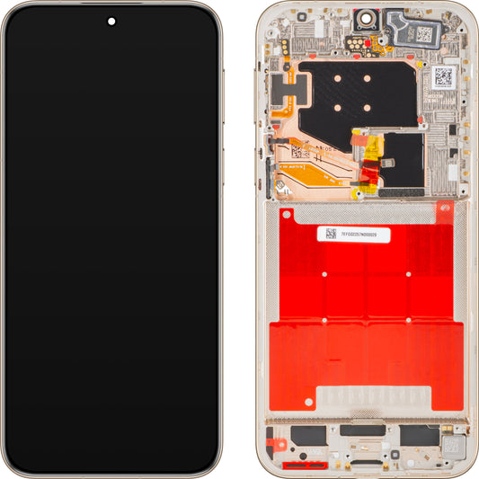Display com Touchscreen Huawei Pura 80 Ultra, com Moldura, Dourado (Prestige Gold), Service Pack 02357EFG