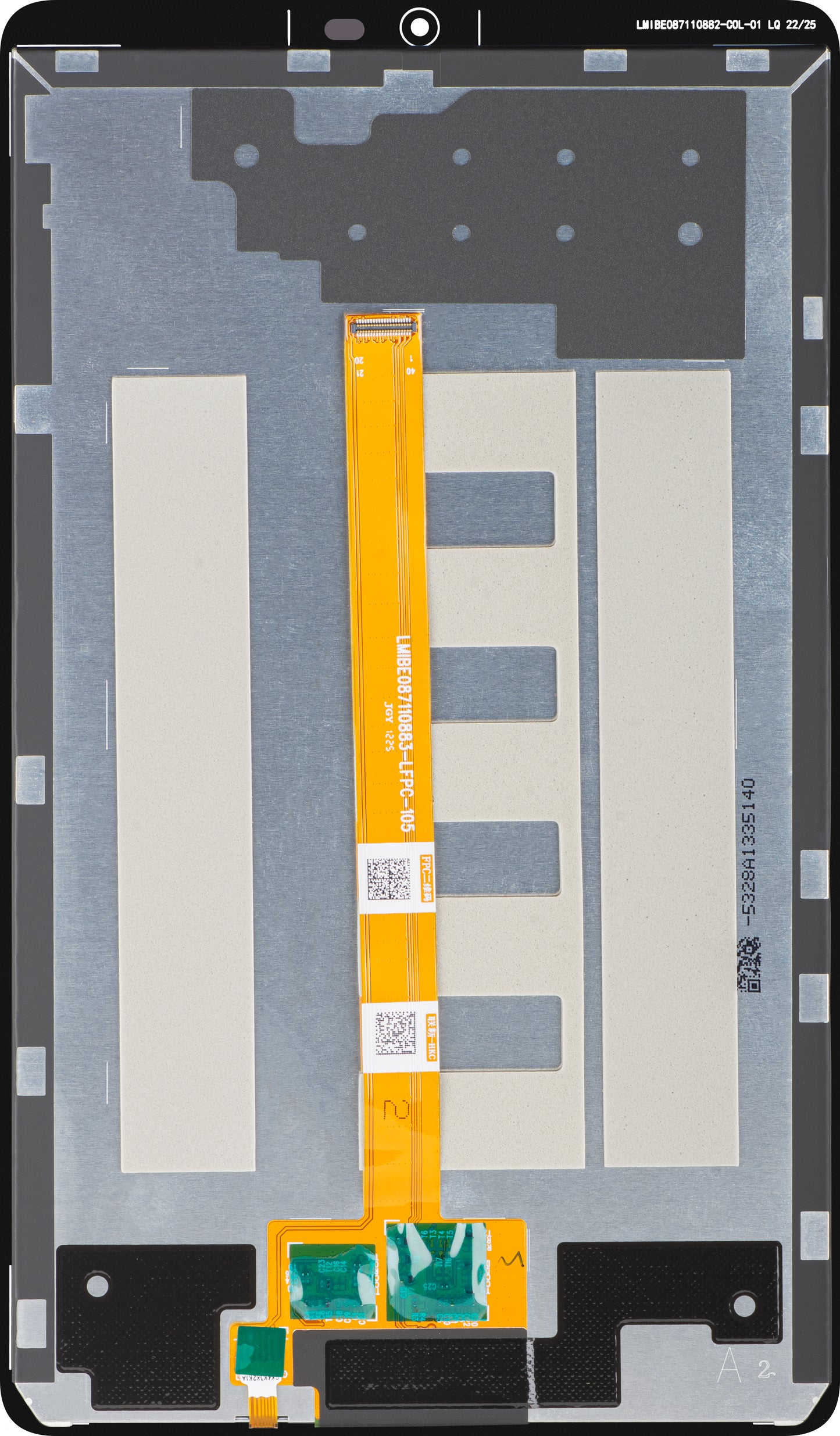 Display com Touchscreen Huawei MatePad 11.5 S (2025), com Moldura, Preto, Service Pack 97060XQL