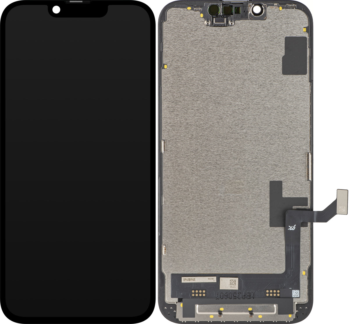 Ecrã com Touchscreen JK para Apple iPhone 17e / 16e, com Moldura, Versão LCD In-Cell IC Móvel, Preto