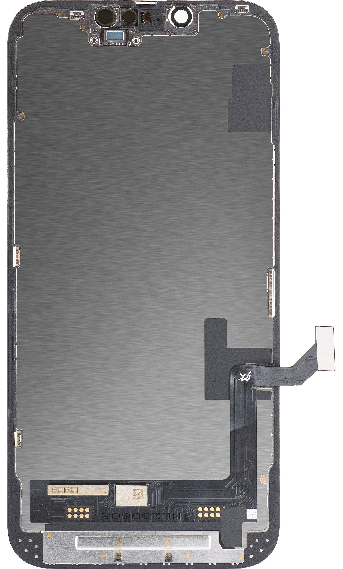 Ecrã tátil JK para Apple iPhone 14, com moldura, versão LCD In-Cell, preto