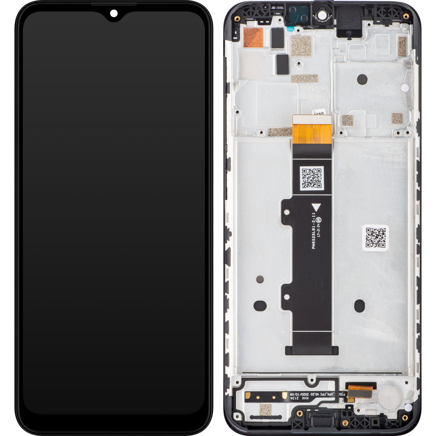 Motorola Moto G20 Ecrã tátil, com moldura, preto, Service Pack 5D68C18521