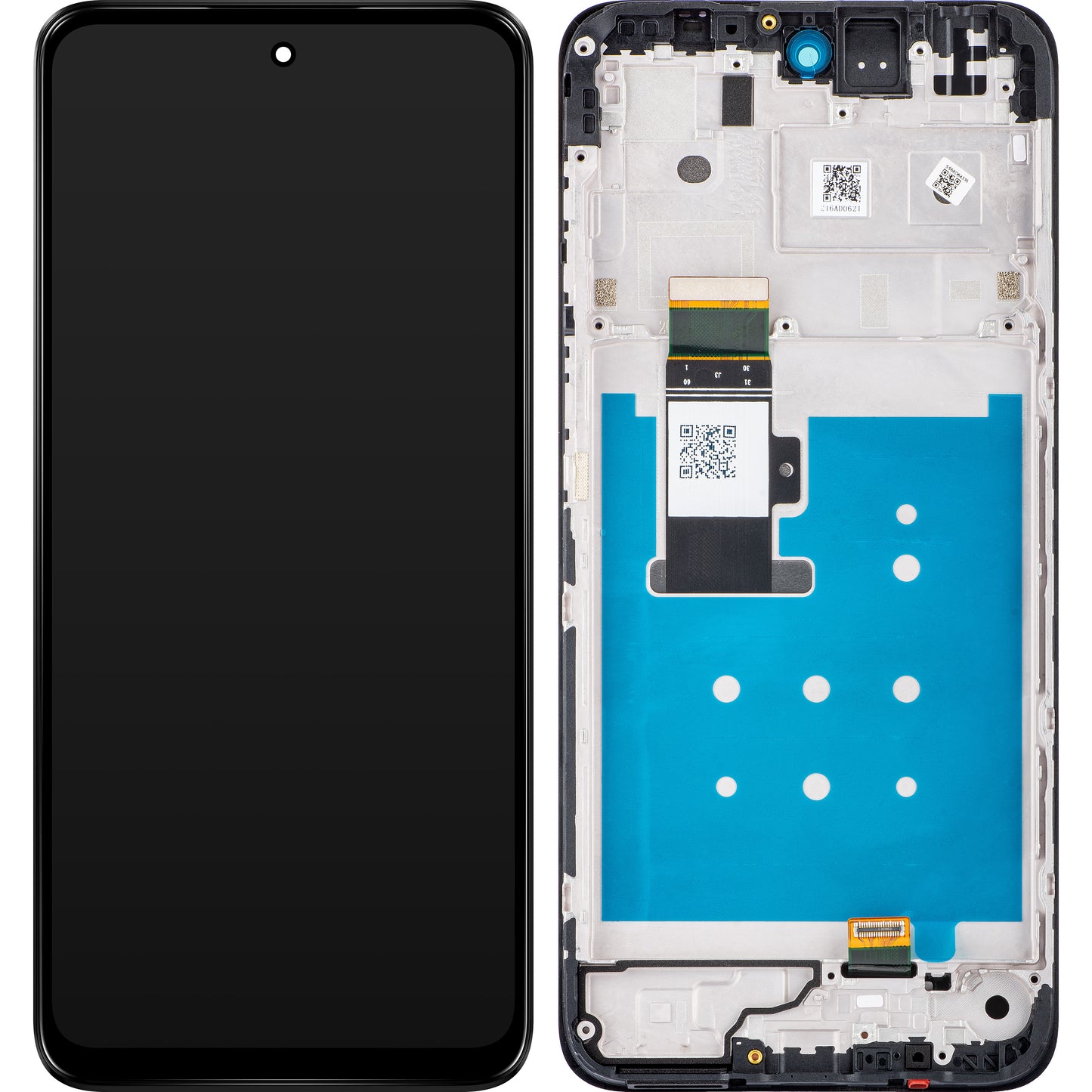 Motorola Moto G13 Ecrã tátil com moldura, preto (carvão mate), Service Pack 5D68C22318