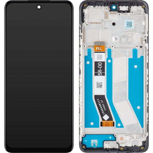 Motorola Moto G73 Ecrã tátil com moldura, preto, Service Pack 5D68C22272