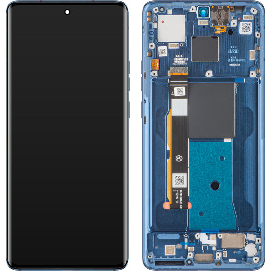 Ecrã tátil Motorola Edge 40, com moldura, azul lunar, Service Pack 5D68C22671
