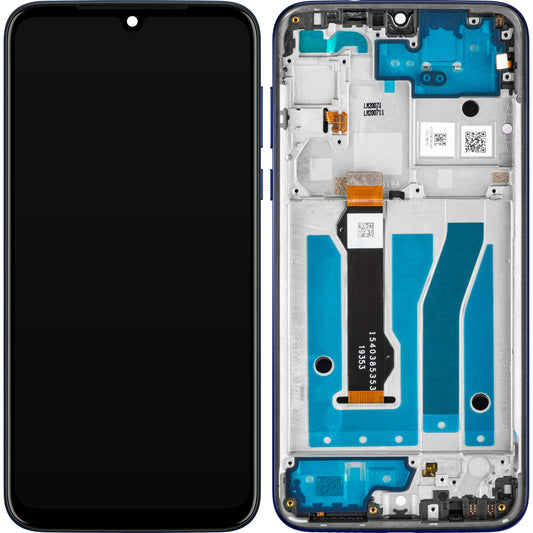 Motorola Moto G8 Plus Ecrã tátil com moldura, azul escuro, Service Pack 5D68C15528