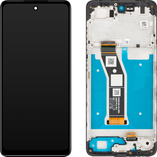 Ecrã tátil Motorola Moto E14, com moldura, preto, Service Pack 5D68C24645