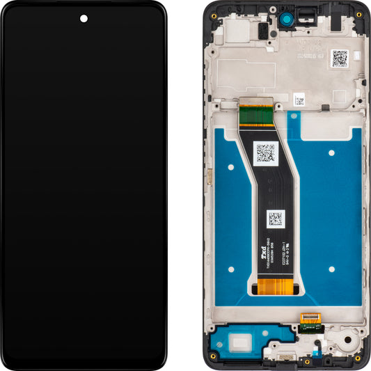 Ecrã tátil Motorola Moto G04, com moldura, preto, Service Pack 5D68C23890
