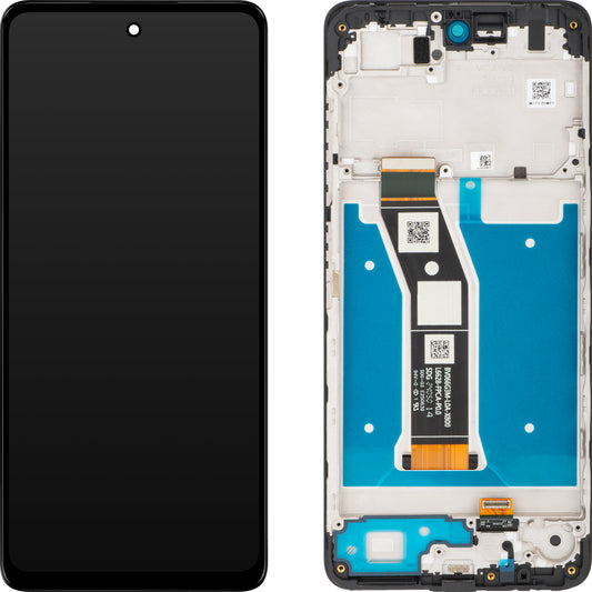 Ecrã tátil Motorola Moto G04s, com moldura, preto, Service Pack 5D68C24245