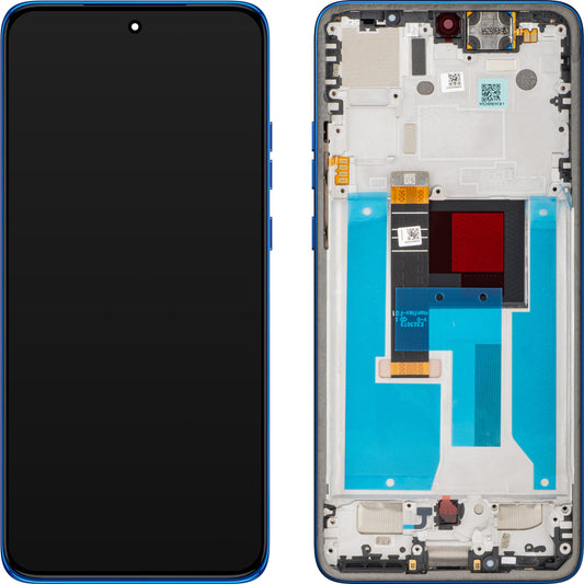 Ecrã tátil Motorola Edge 50 Neo, com moldura, azul náutico, Service Pack 5D68C28686