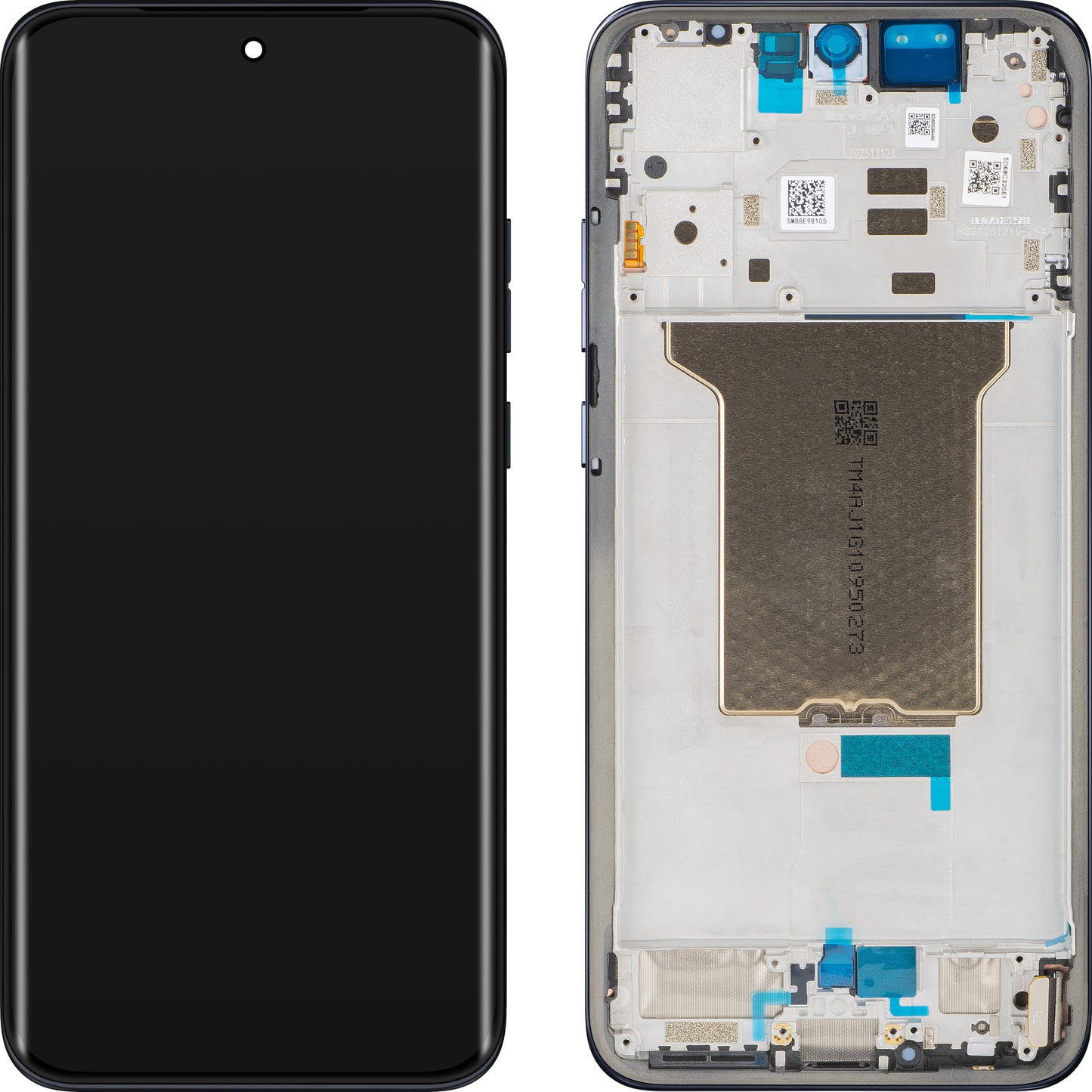 Display com Touchscreen Motorola Edge 70 Fusion, com Moldura, Azul-marinho (Pantone Silhouette), Service Pack 5D68C32061