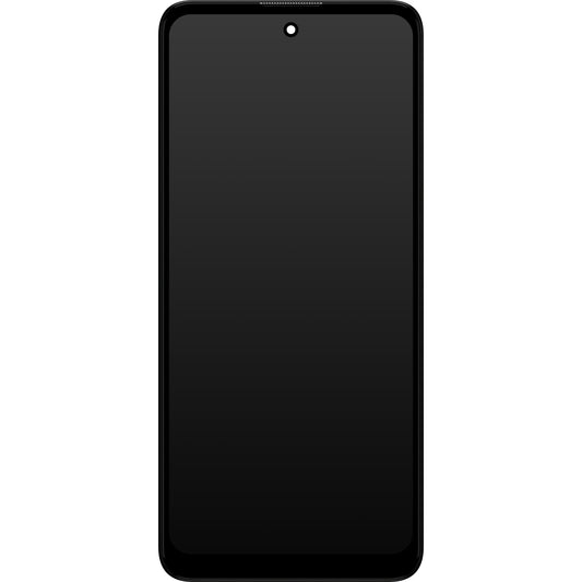 Motorola Moto E40 / E30 Ecrã tátil com moldura, preto, Service Pack 5D68C19697
