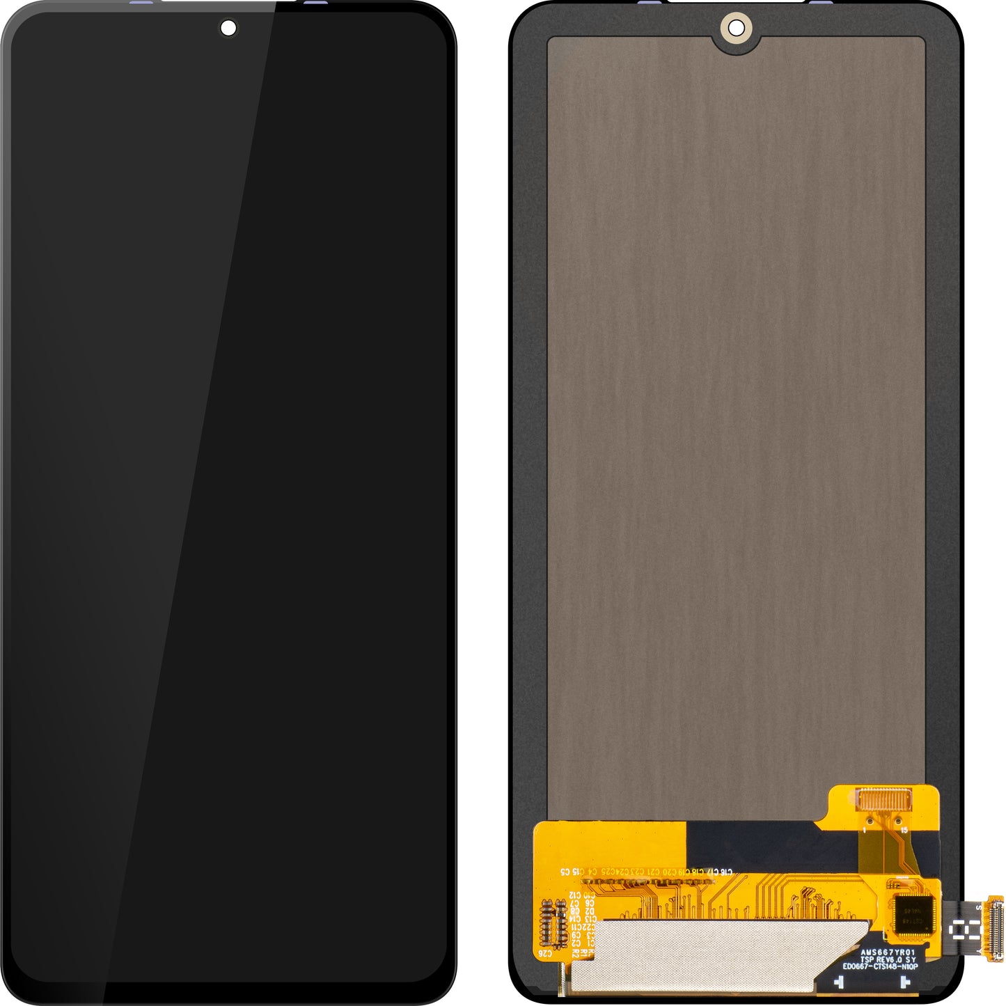 Display com Touchscreen MP compatível com Xiaomi Poco X4 Pro 5G / Redmi Note 10 Pro / Note 10 Pro Max / Note 11 Pro / Note 11 Pro 5G / Note 12 Pro 4G, Versão OLED