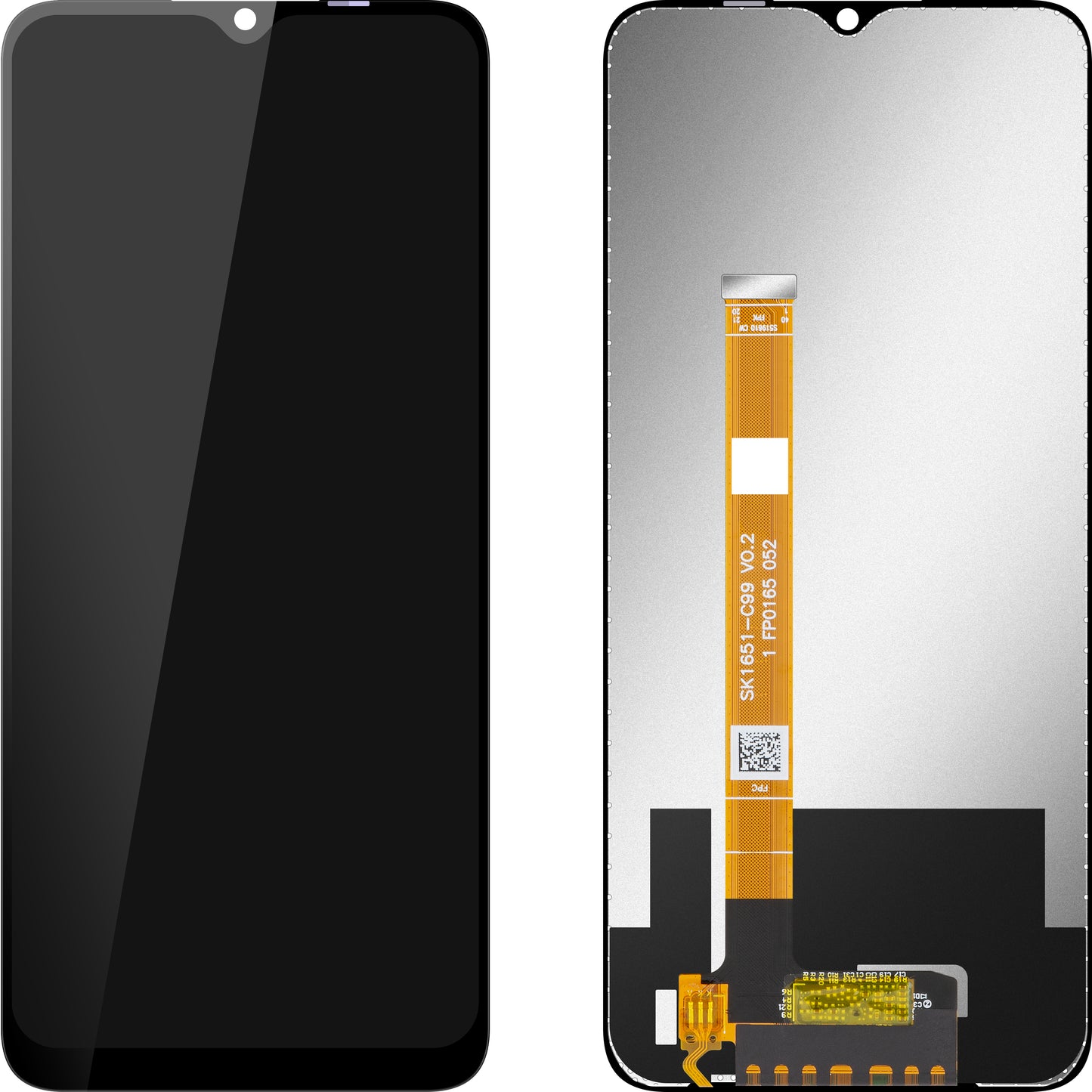 Display com Touchscreen MP compatível com Realme C21Y / C25Y