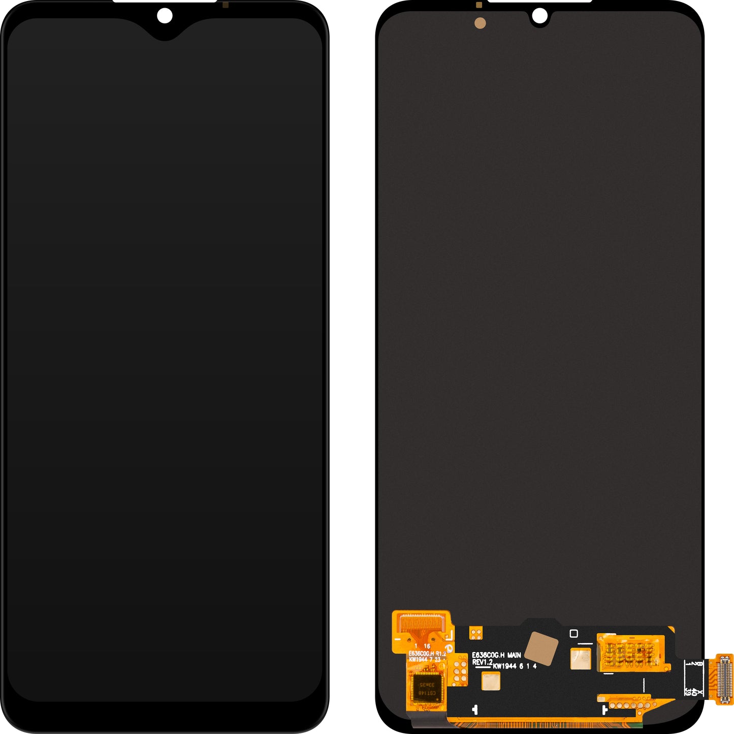 Display com Touchscreen MP compatível com Oppo Find X2 Lite / Reno3 5G, Versão OLED