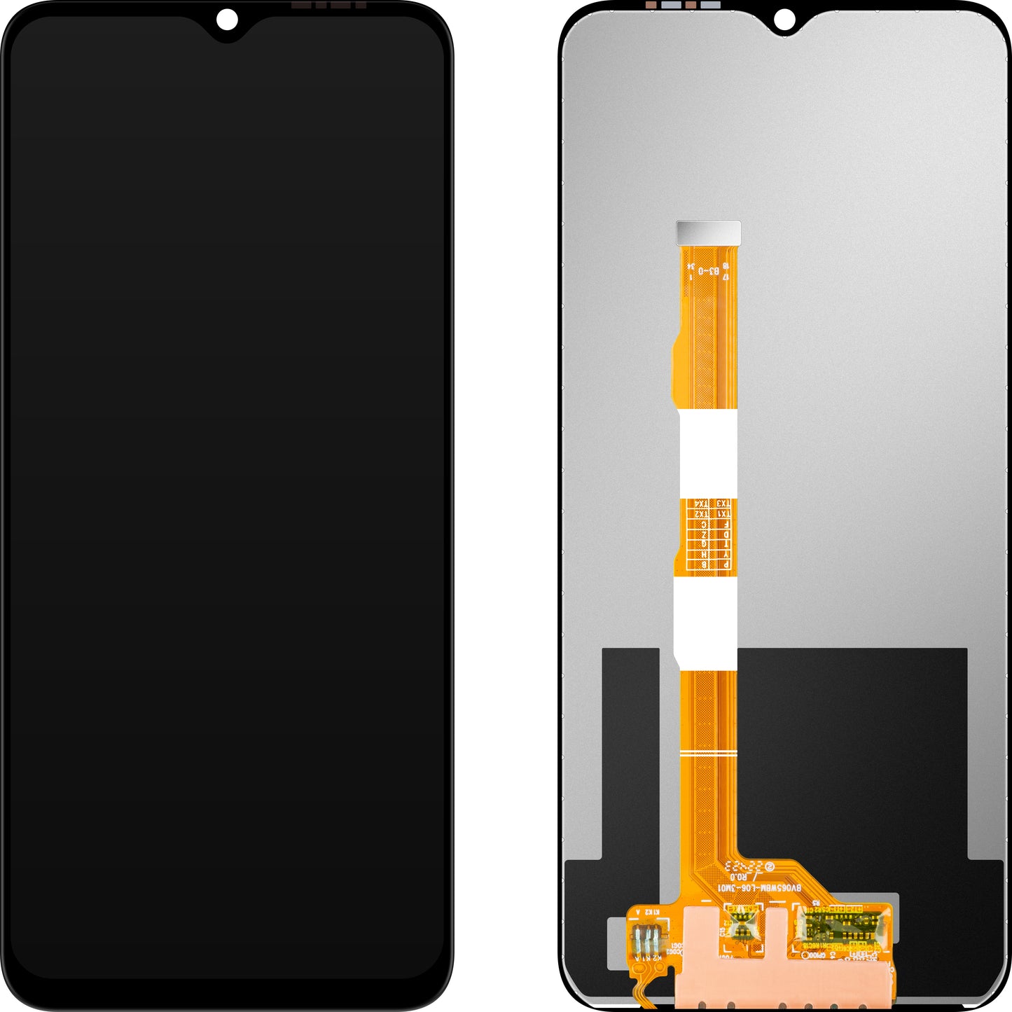 Display com Touchscreen MP compatível com vivo Y35 5G