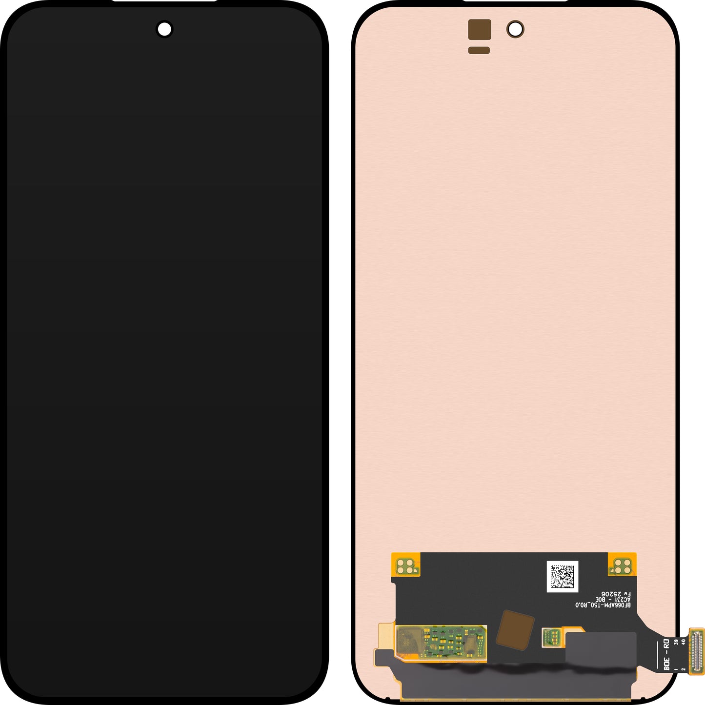 Display com Touchscreen MP compatível com Oppo Reno13