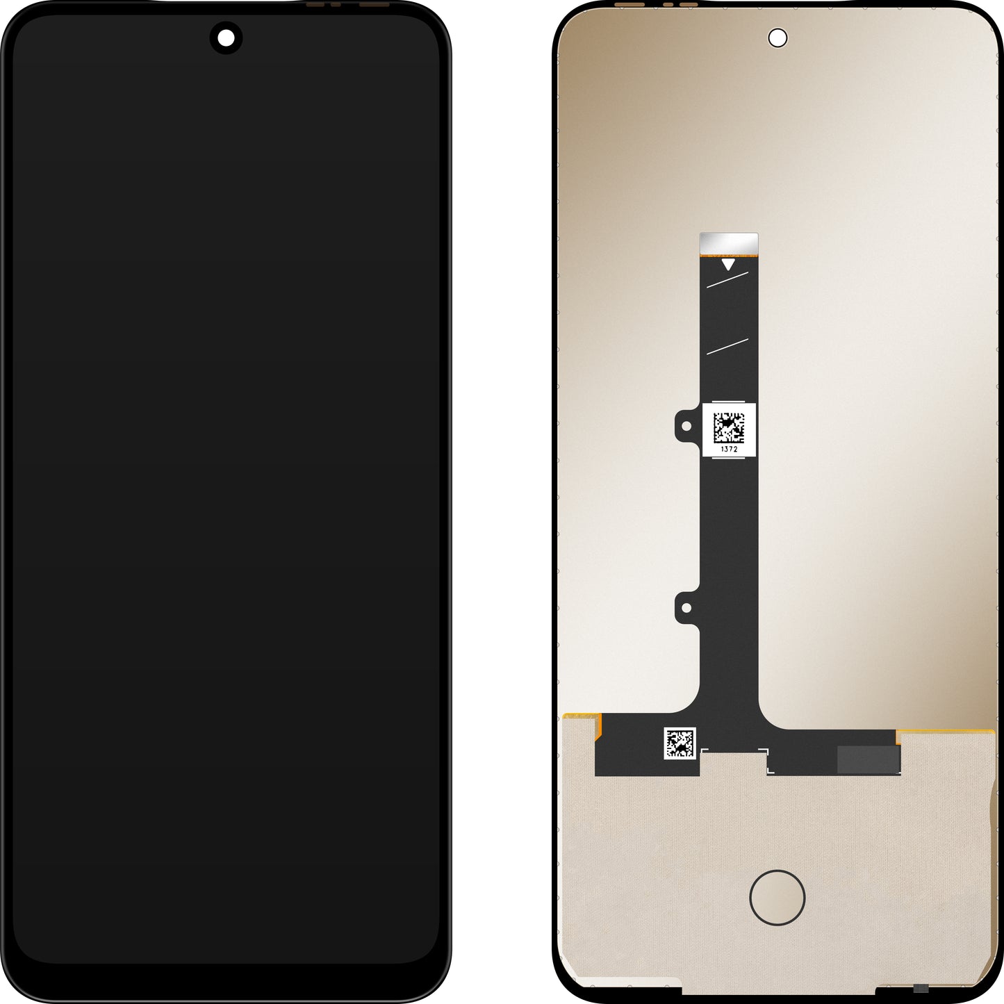 Display com Touchscreen MP compatível com Infinix Hot 50 Pro 4G / itel S25 / Tecno Spark 30 Pro