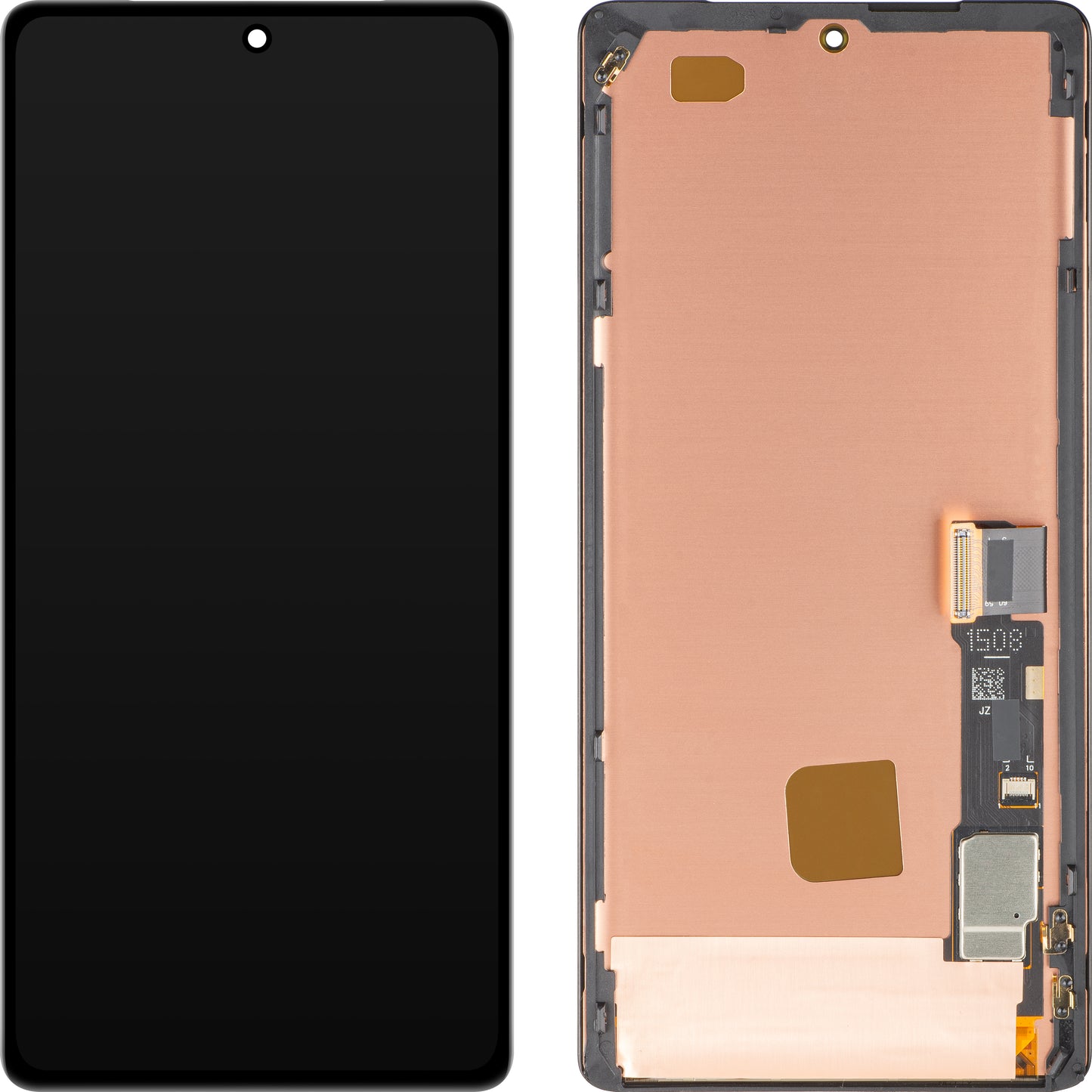 Display com Touchscreen MP compatível com Google Pixel 7 Pro, Versão OLED