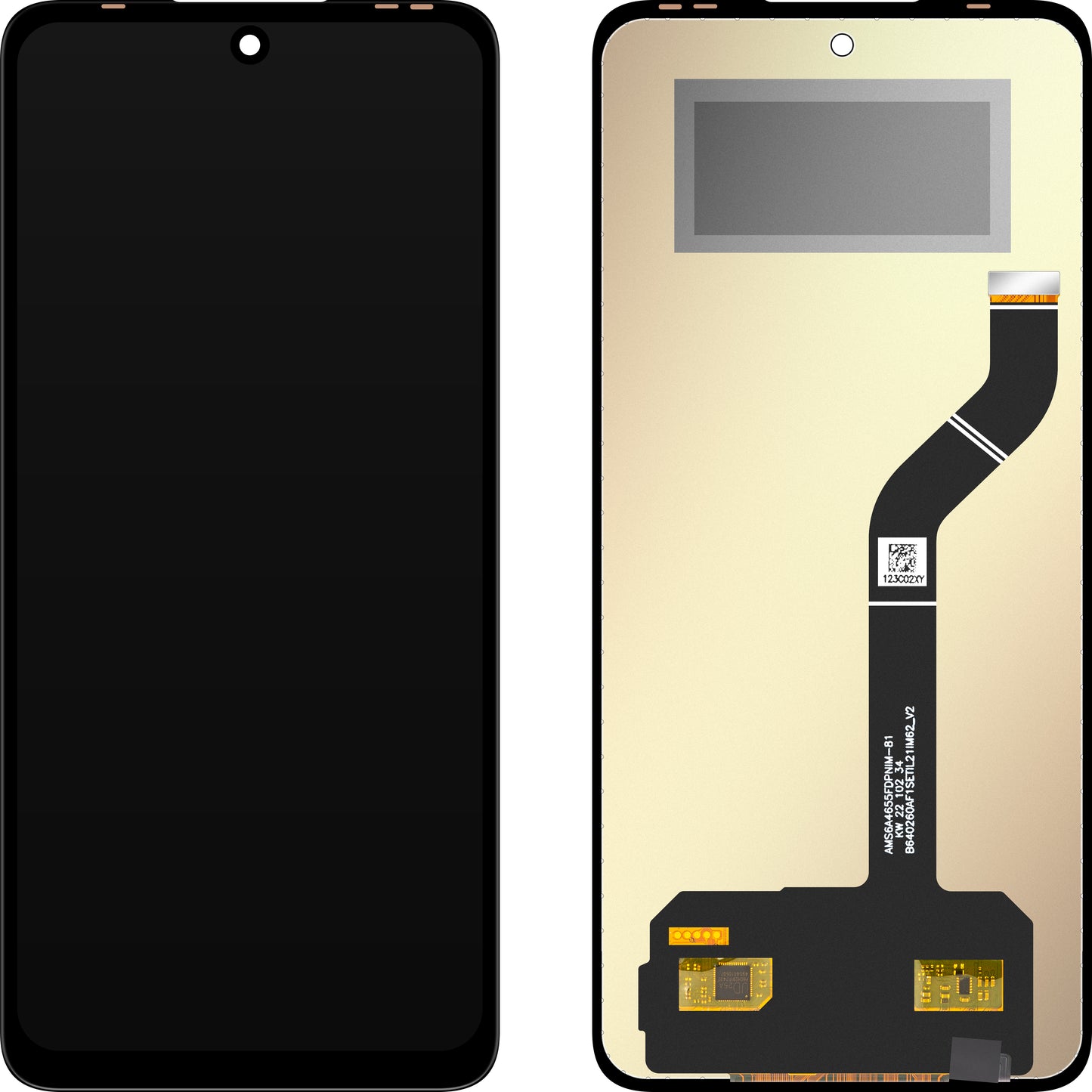 Display com Touchscreen MP compatível com Xiaomi 12 Lite