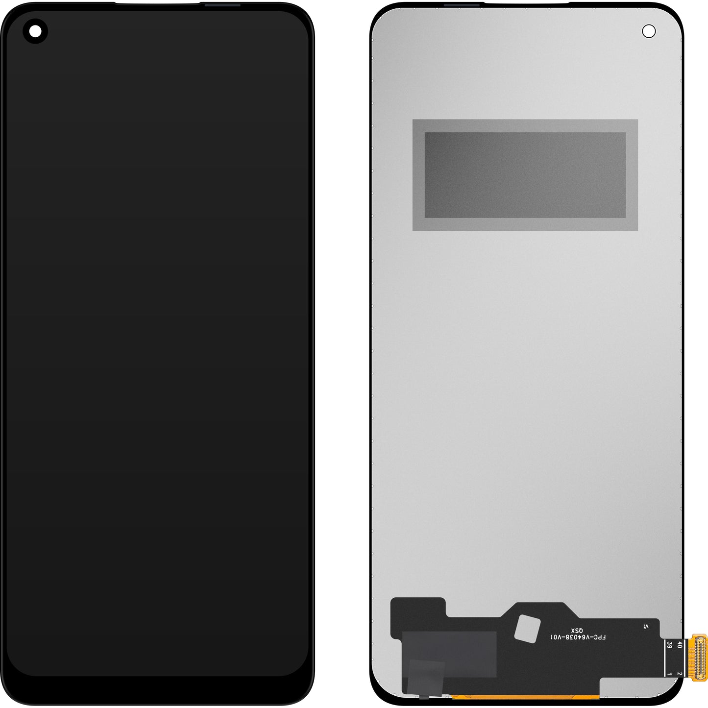 Display com Touchscreen MP compatível com Oppo A78 4G