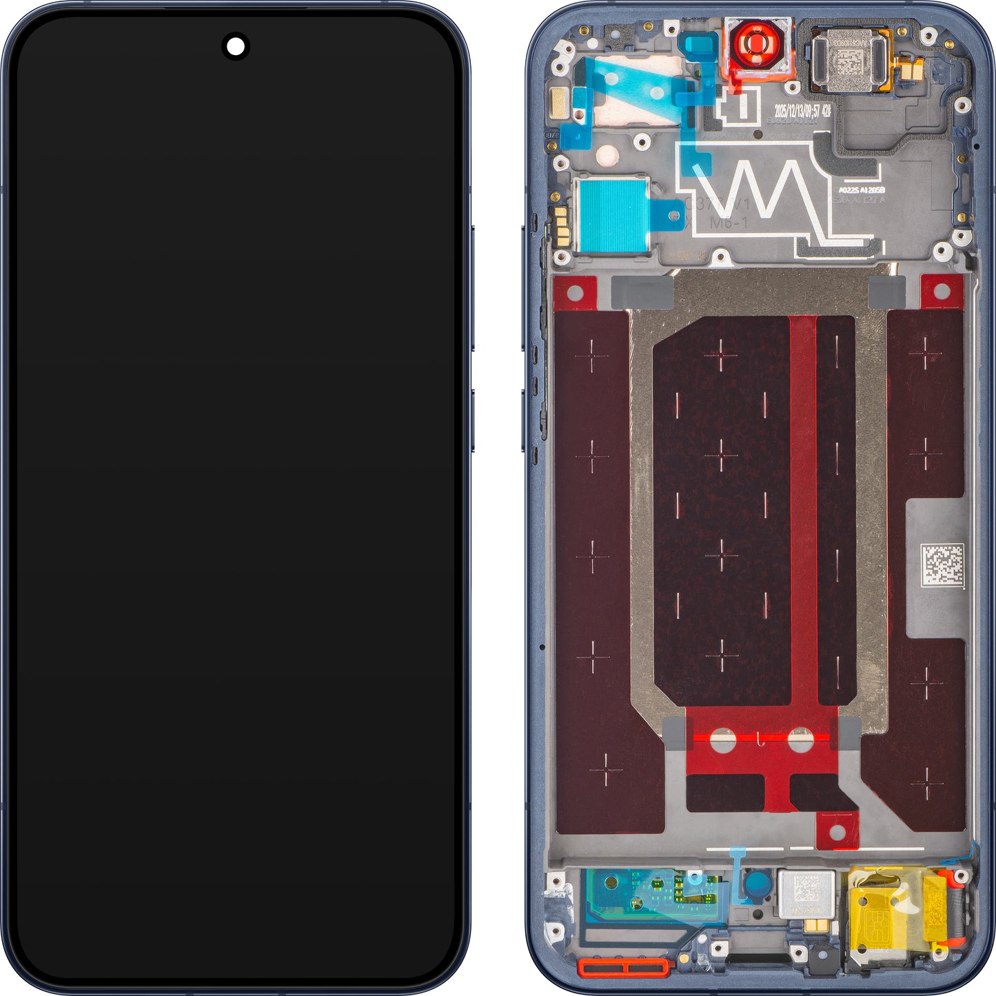 Display com Touchscreen Oppo Reno15, com Moldura, Azul Crepúsculo (Twilight Blue), Service Pack 621029000788