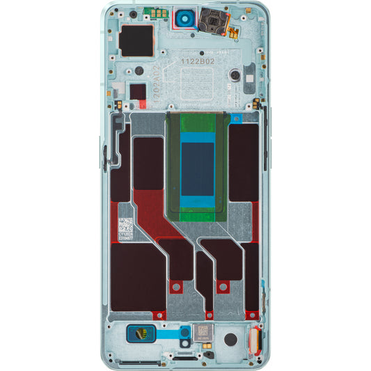 Ecrã com ecrã tátil Oppo Reno8 Pro+ / Reno8 Pro, com moldura, verde, Swap 4130264
