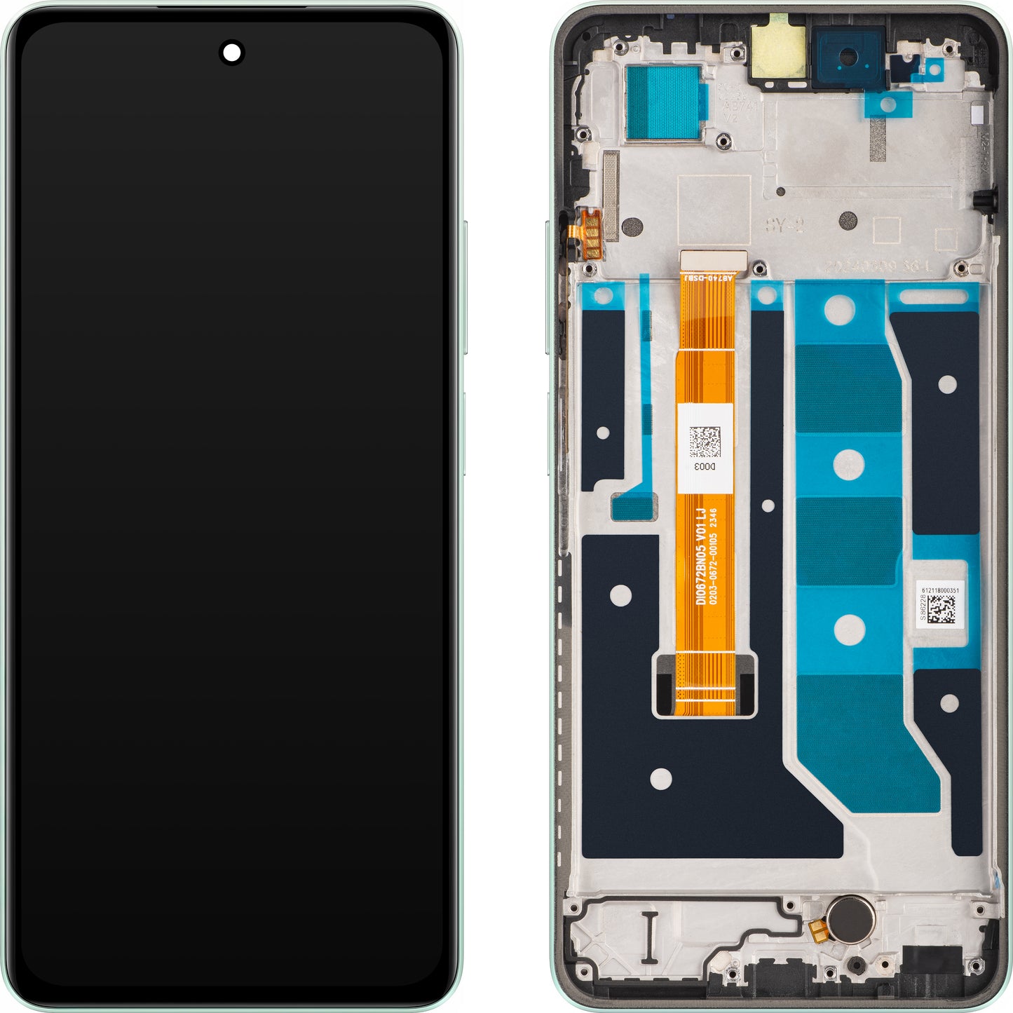 Ecrã tátil Realme C67 4G, com moldura, verde (Sunny Oasis), Service Pack 621029000121