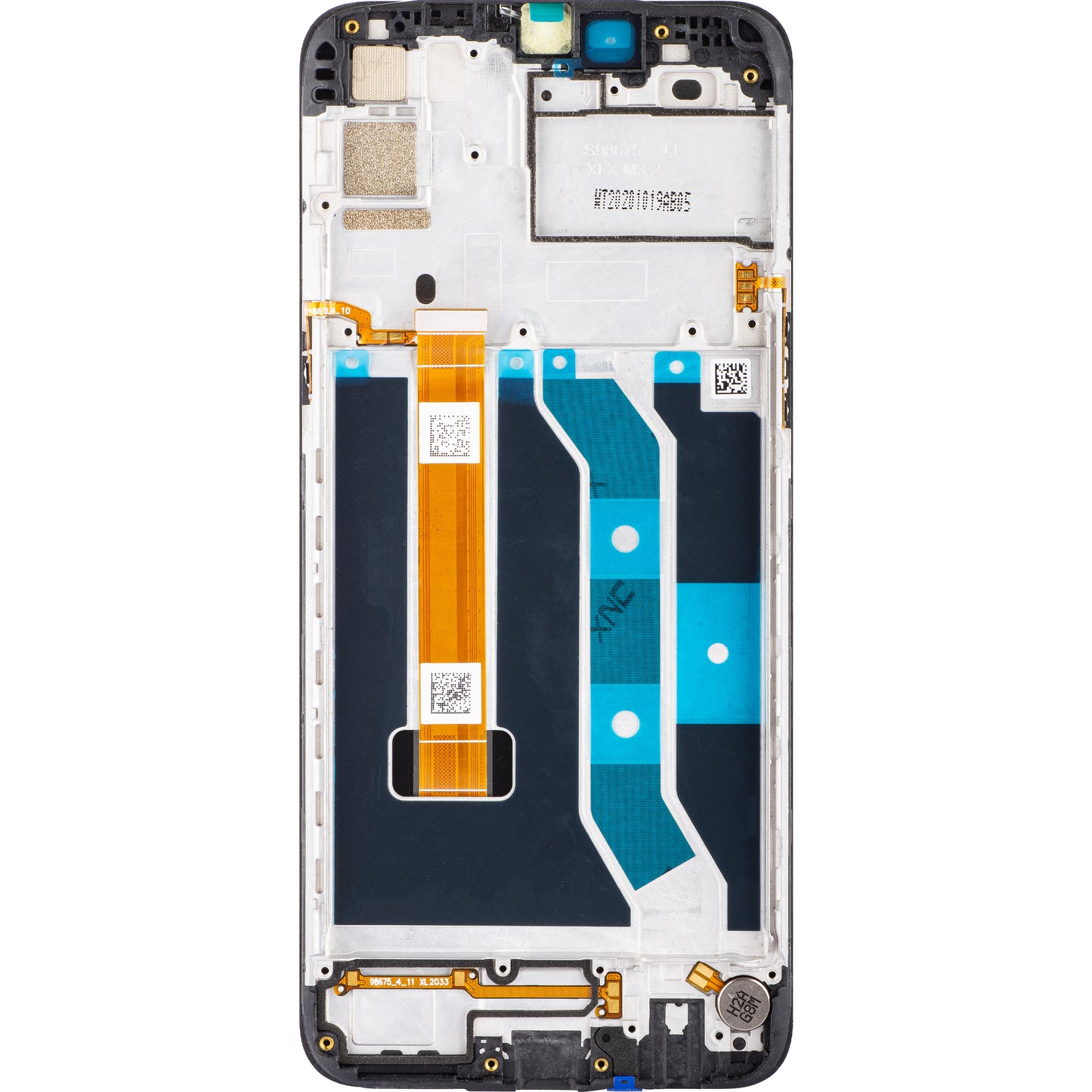 Ecrã tátil Realme 6i, com moldura, preto, Service Pack 4903584