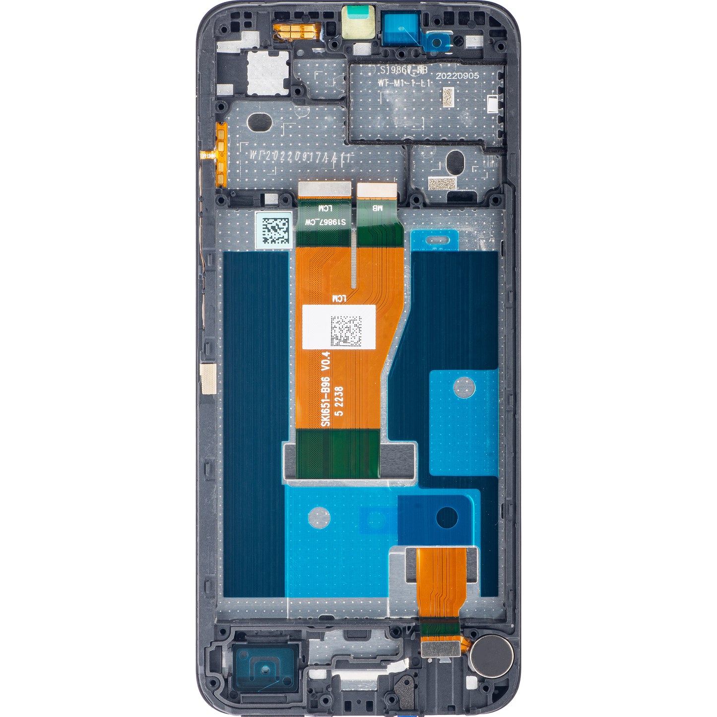 Ecrã tátil Realme C33, com moldura, preto (Night Sea), Service Pack 4130336