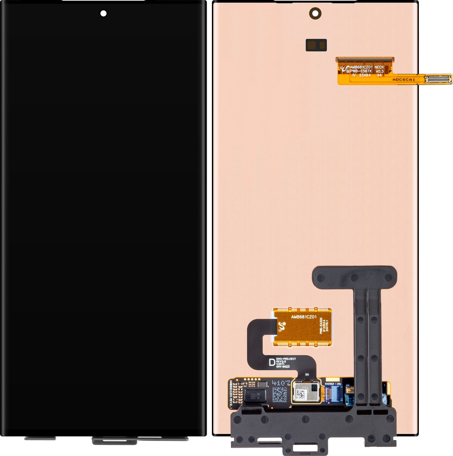Ecrã tátil Samsung Galaxy S23 Ultra S918, Service Pack GH82-31247A