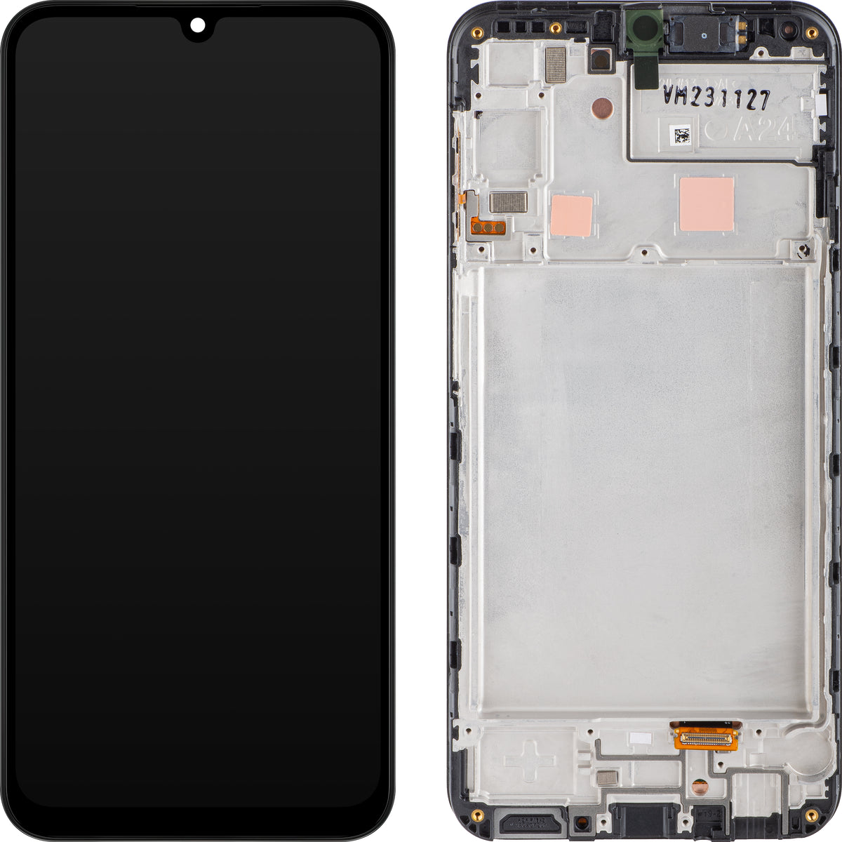 Display com Touchscreen Samsung Galaxy A24 4G A245, com Moldura, Preto, Swap GH82-31240A