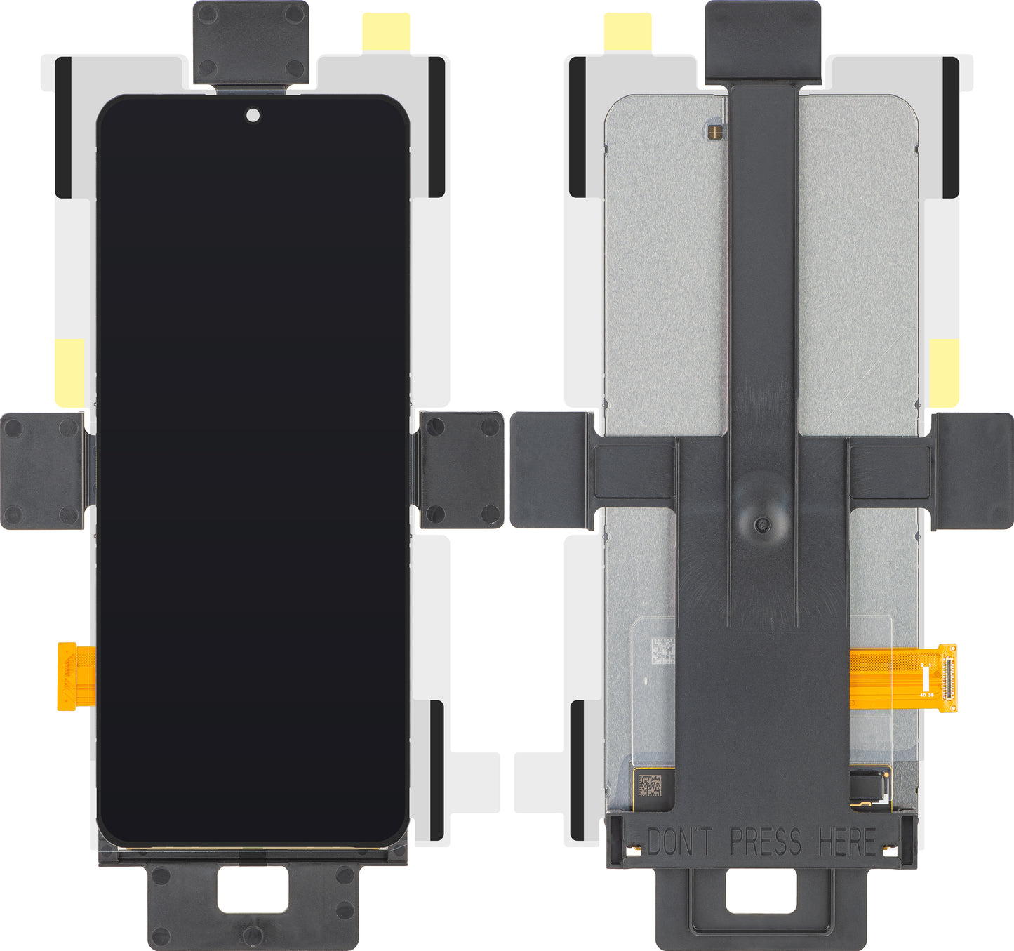 Ecrã com Touchscreen Samsung Galaxy Z Flip4 F721, Sub Inner, Service Pack GH96-15162B