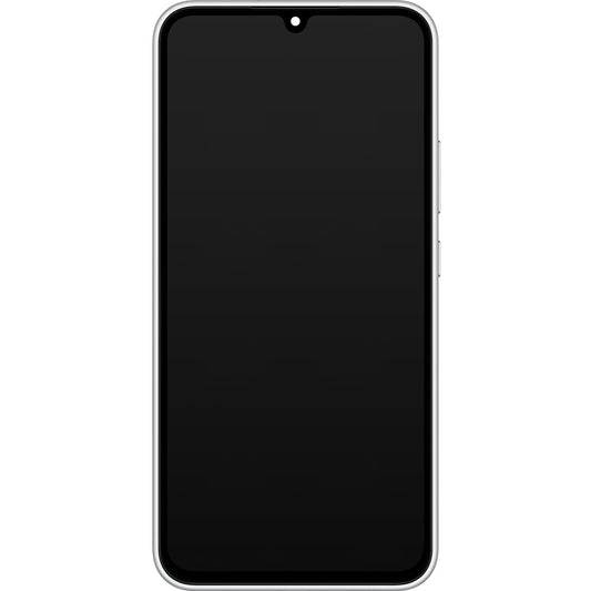 Ecrã tátil Samsung Galaxy A34 A346, com moldura, prateado, Service Pack GH82-31200B