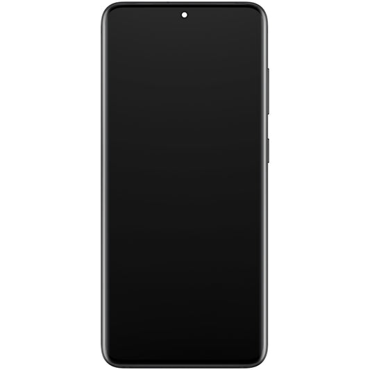 Touchscreen Display Samsung Galaxy Galaxy S20+ 5G G986 / S20+ G985, with Frame, Black, Service Pack GH82-31441A