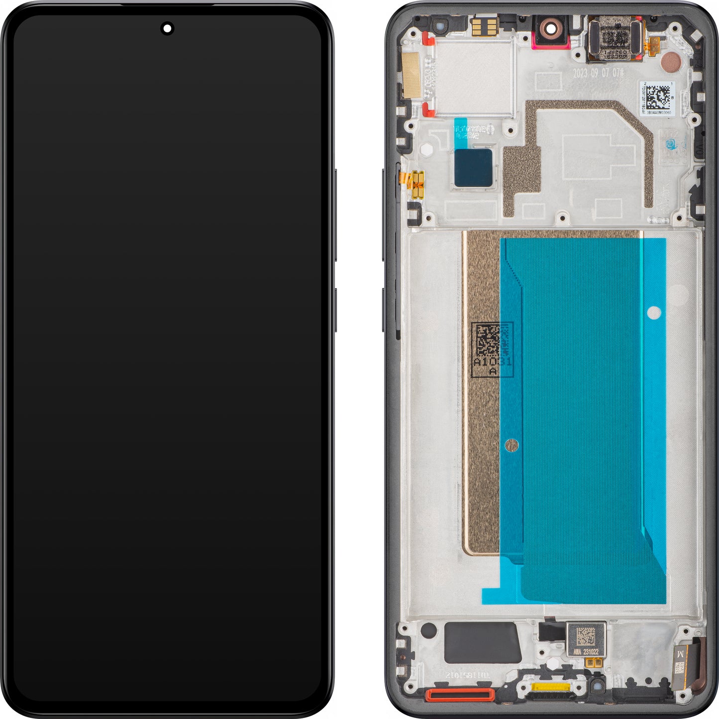 Display com Touchscreen Xiaomi 13T Pro, com Moldura, Preto, Service Pack 5600290M1200